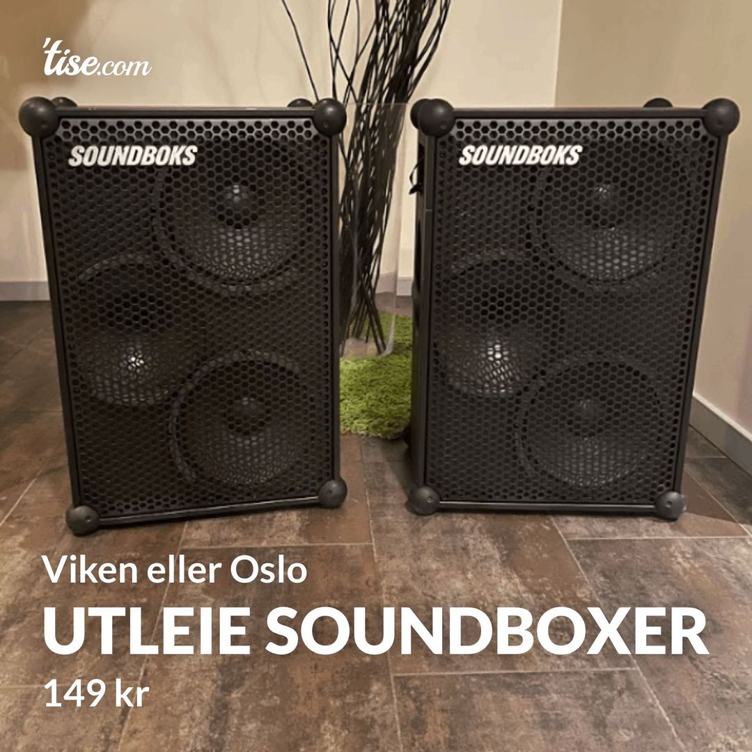 Utleie Soundboxer