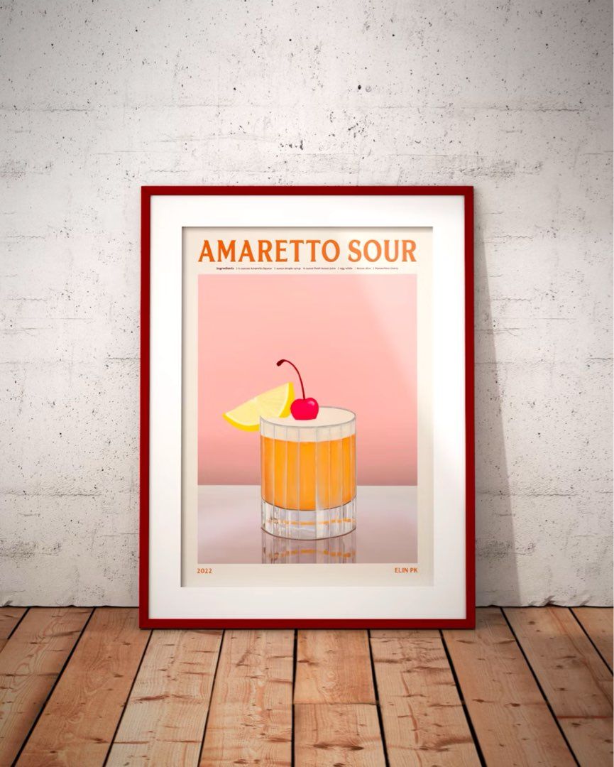 Amaretto Sour Poster