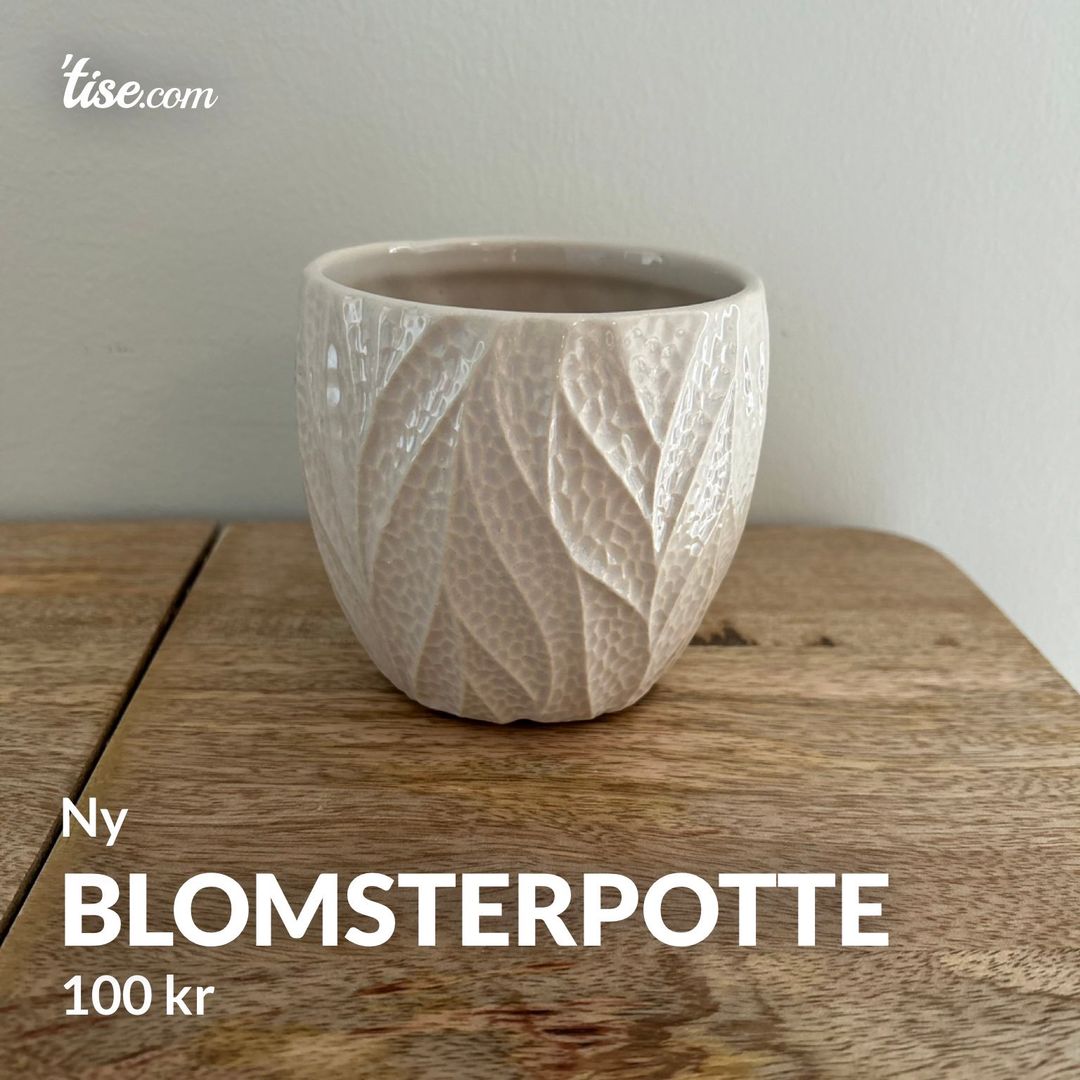 Blomsterpotte