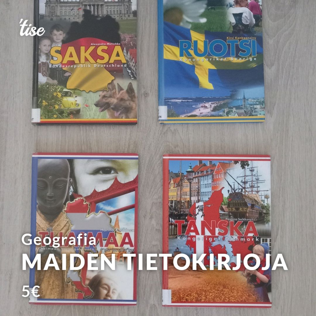 Maiden tietokirjoja