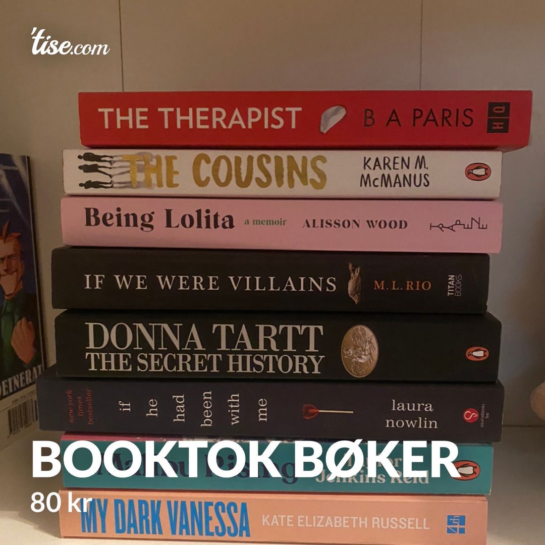 BOOKTOK BØKER