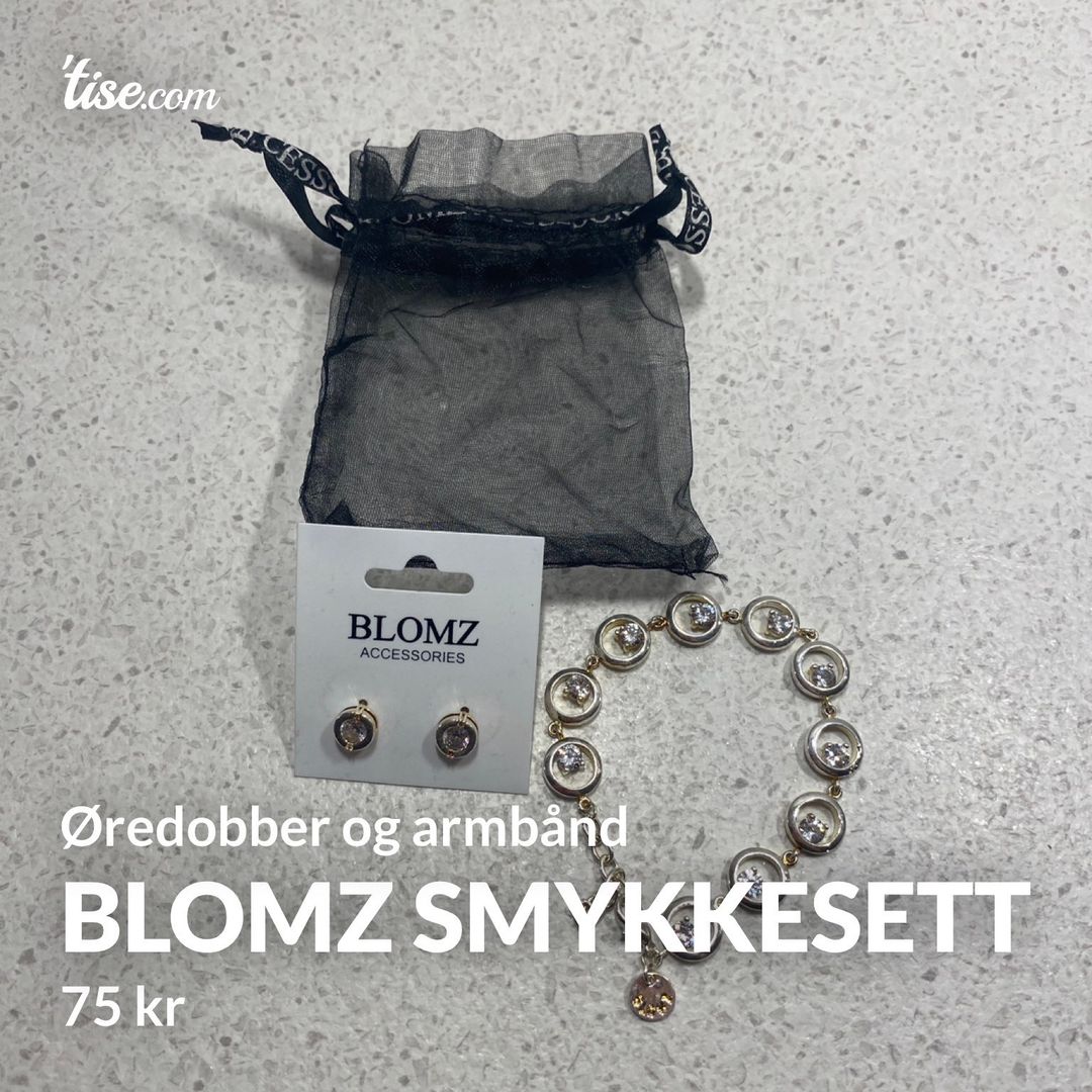 Blomz smykkesett