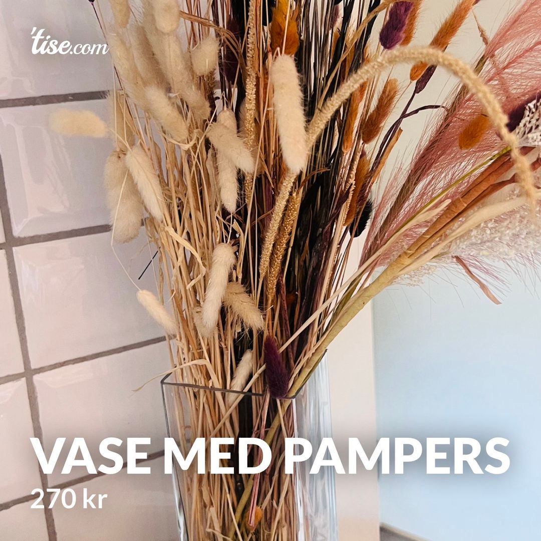 Vase med Pampers