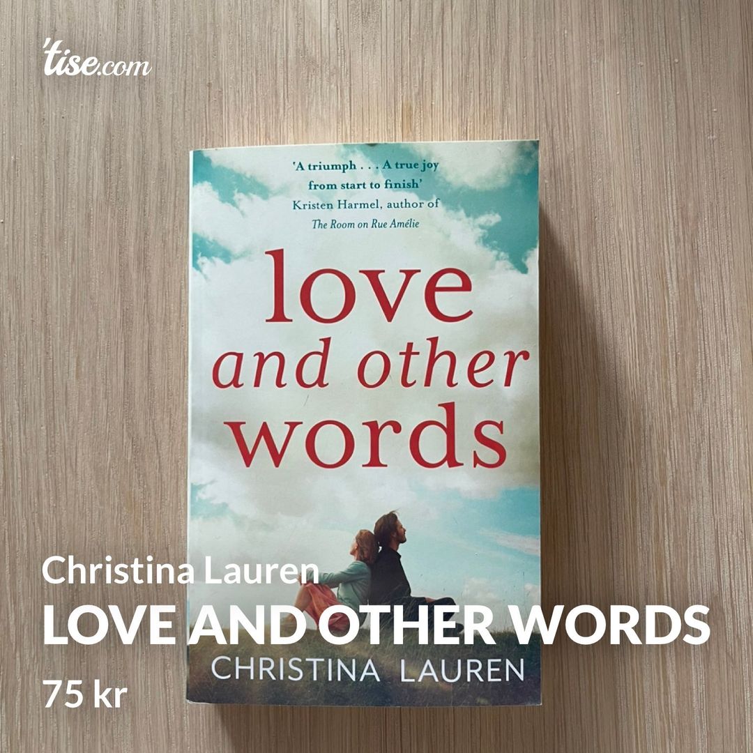 Love and other words