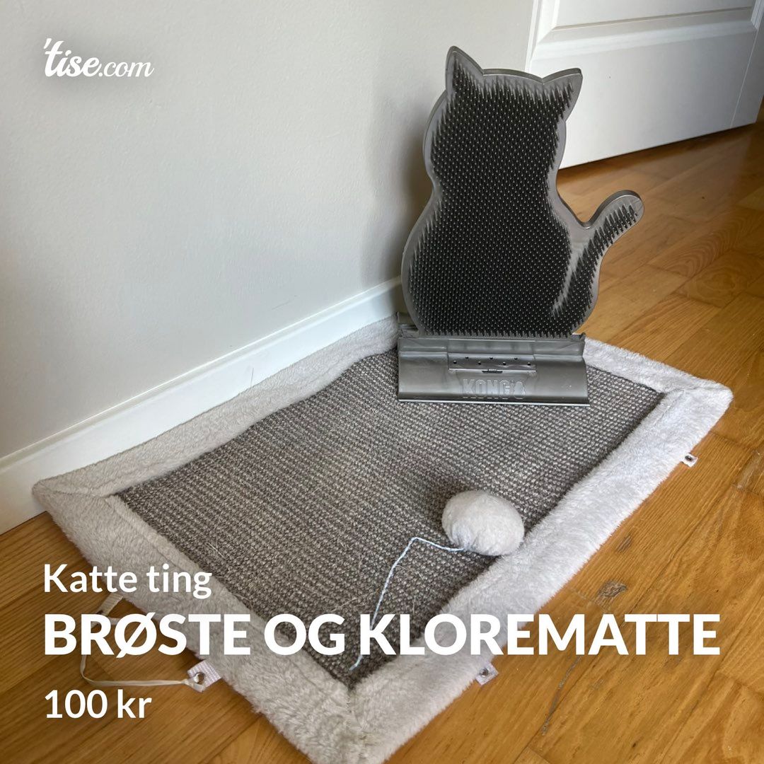 Brøste og klorematte