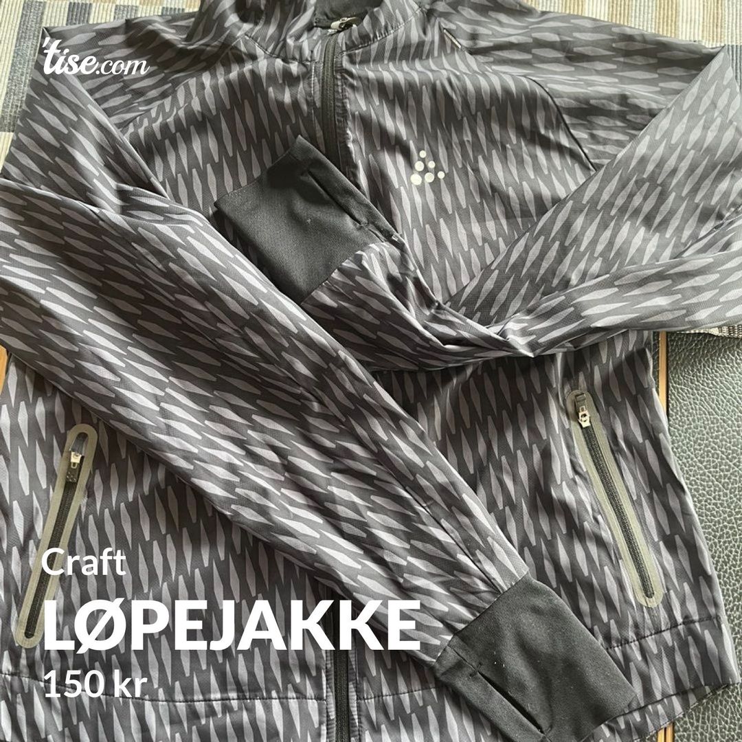 Løpejakke