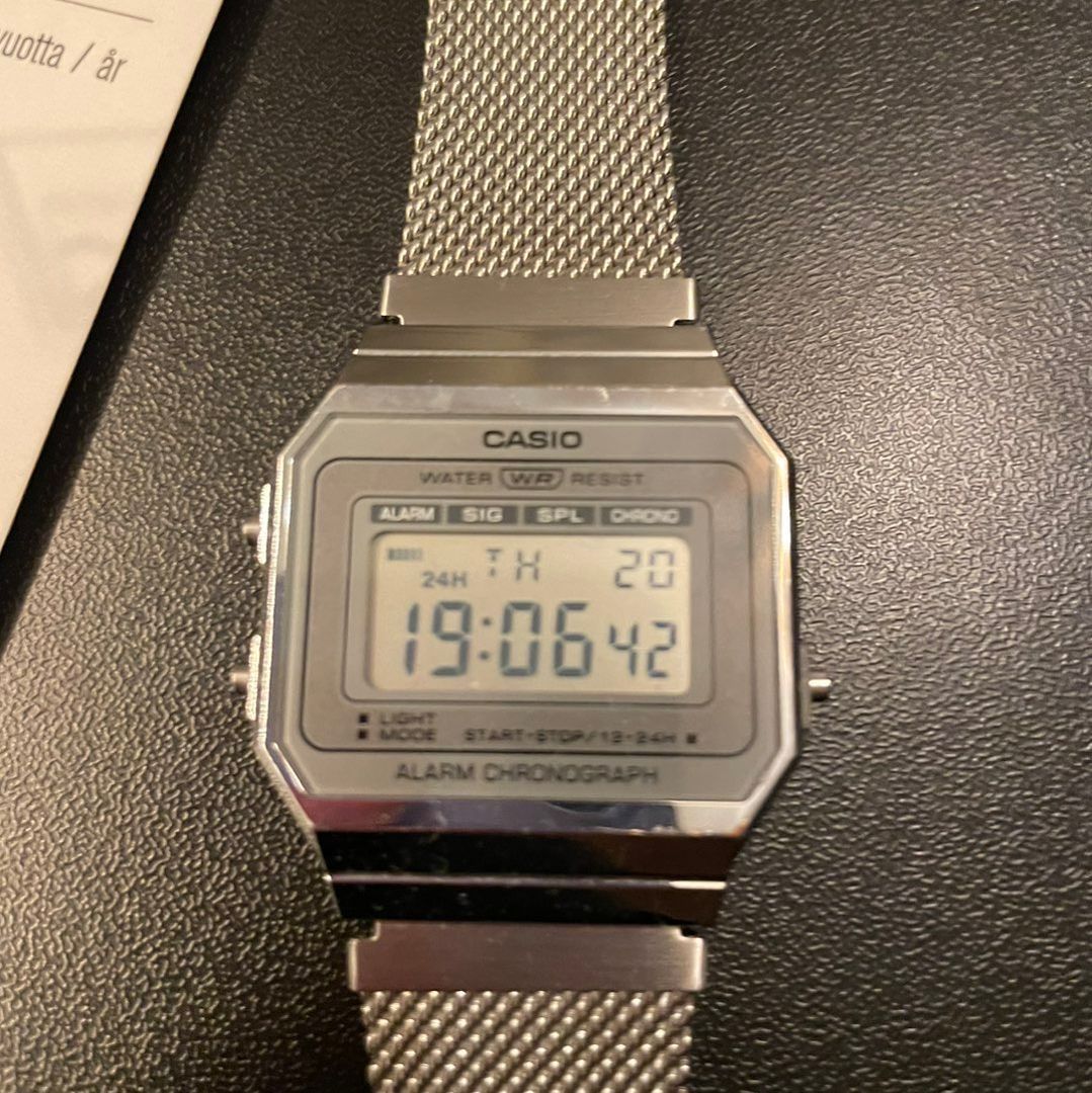 Casio kello