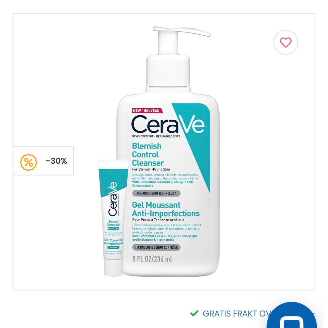 Cerave cleanser