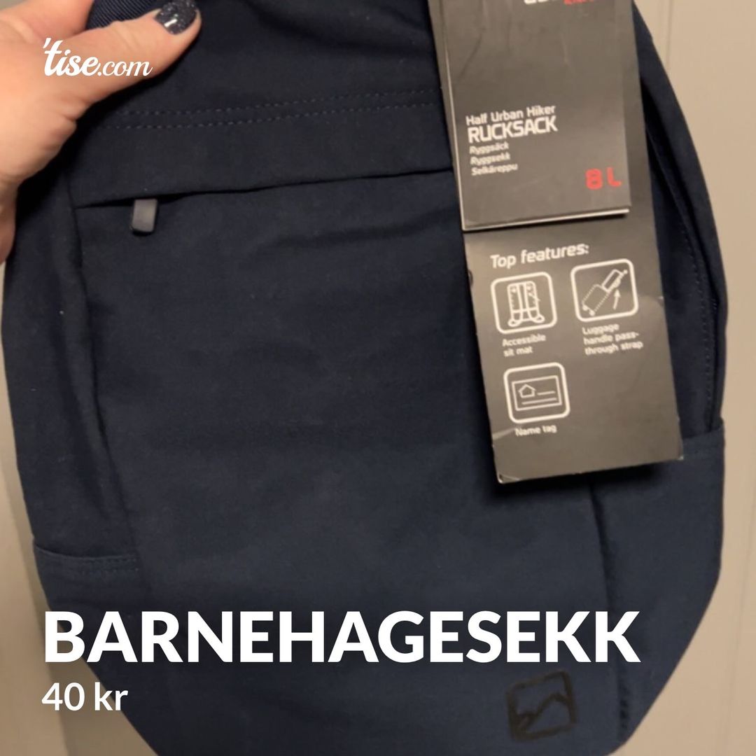 Barnehagesekk