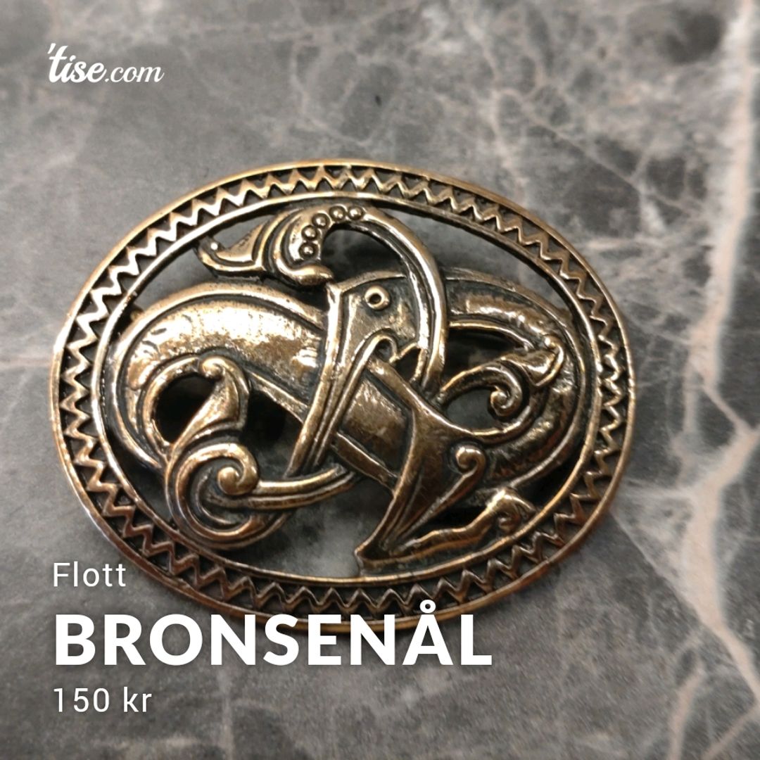 Bronsenål