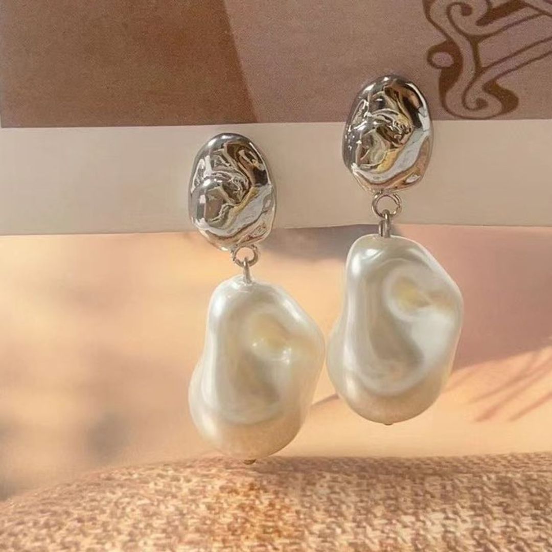 Pearl earrings