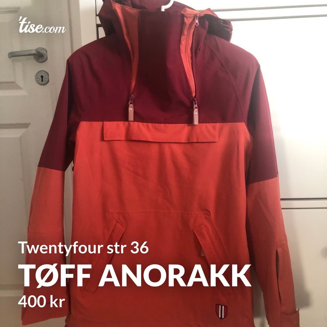 Tøff anorakk