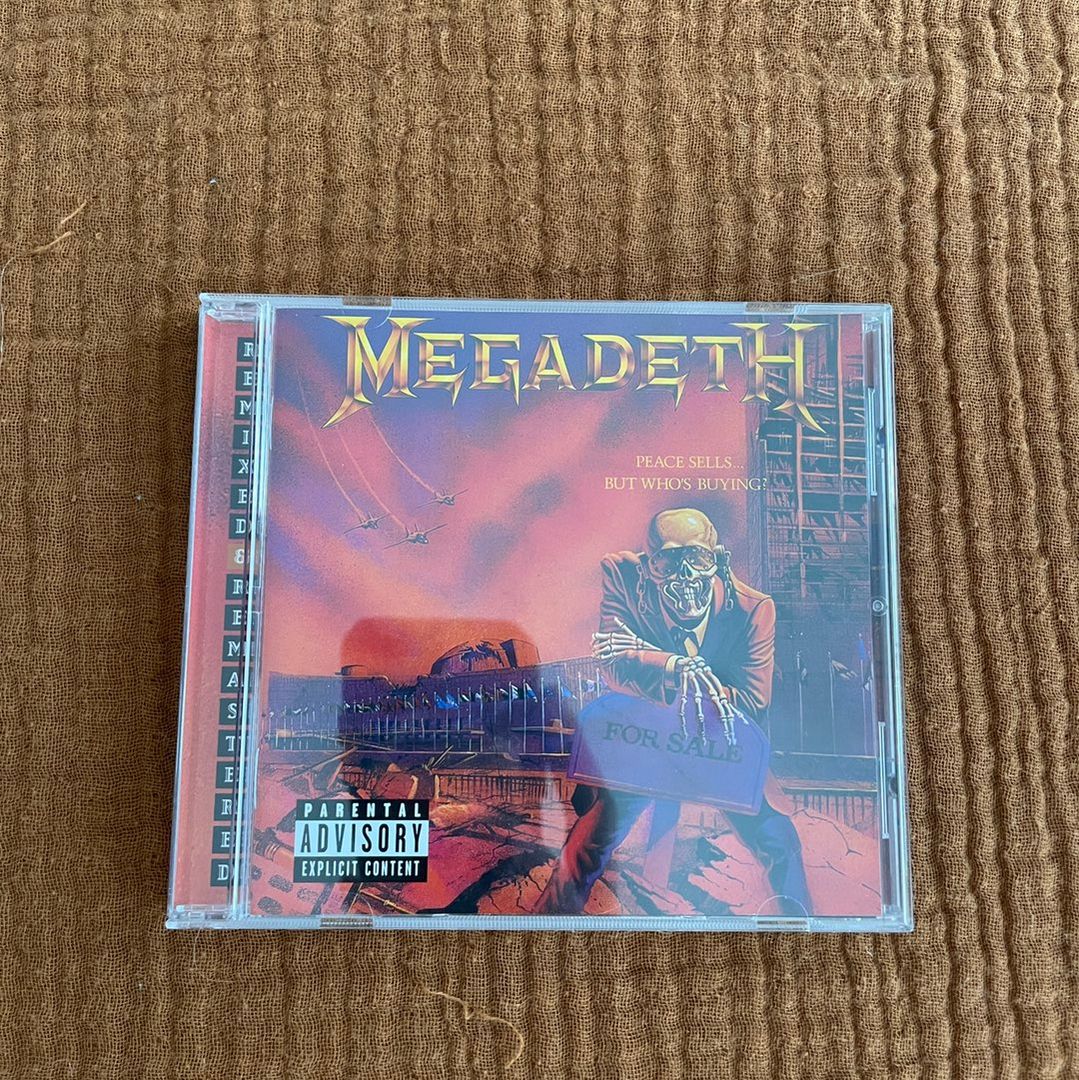 Megadeth CD levy