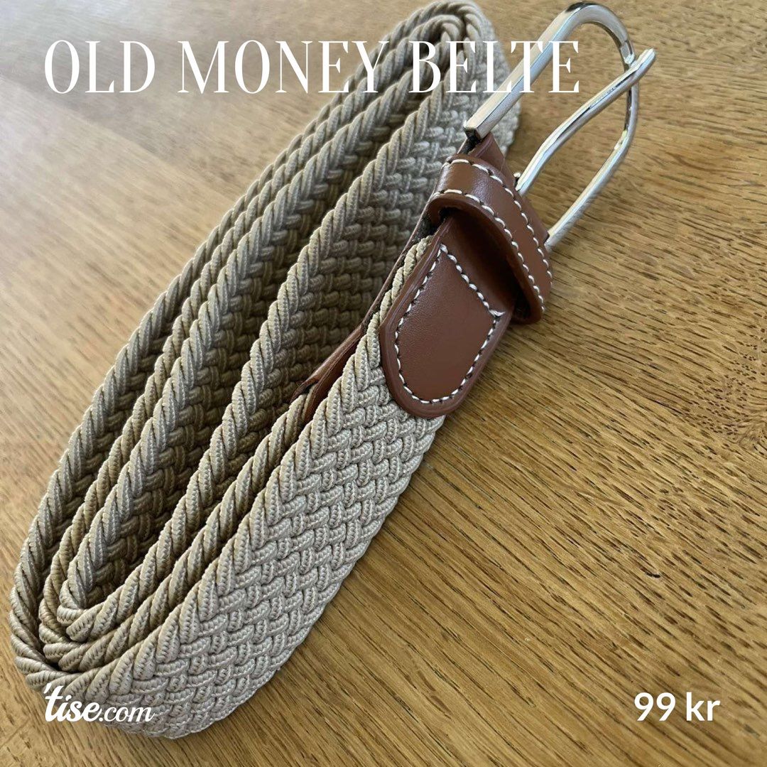 Old Money belte