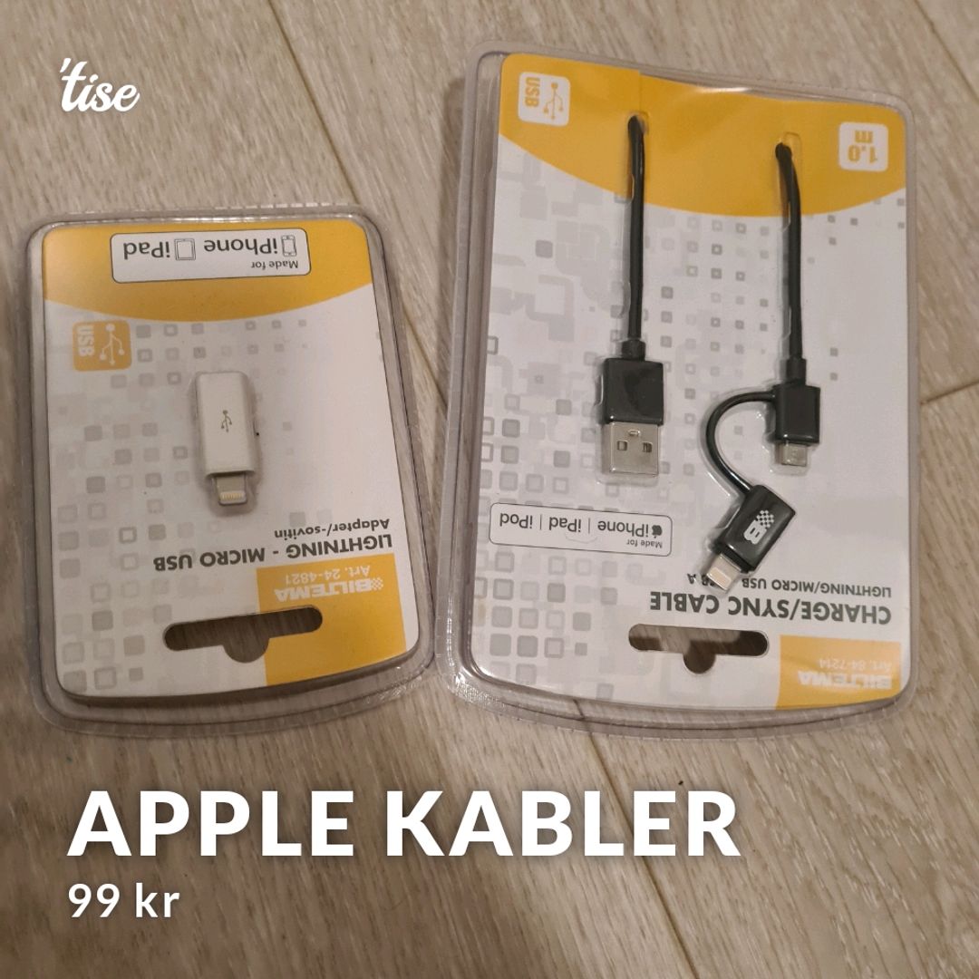 Apple Kabler