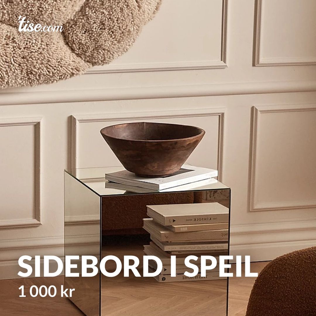 Sidebord i speil