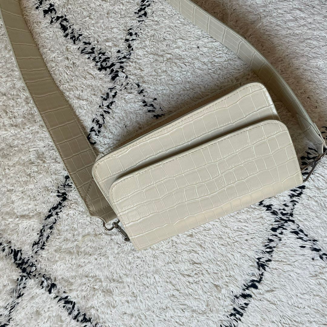 Beige taske