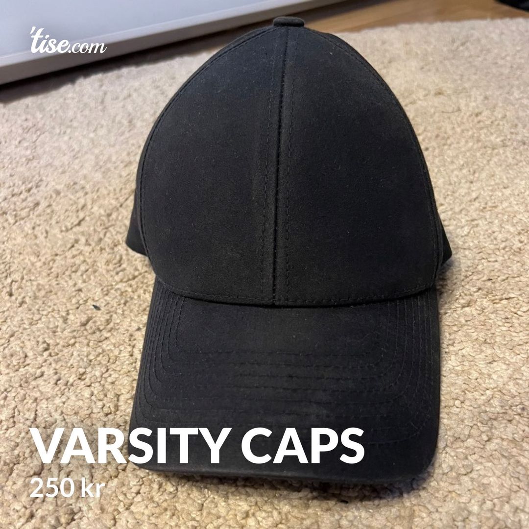 Varsity caps