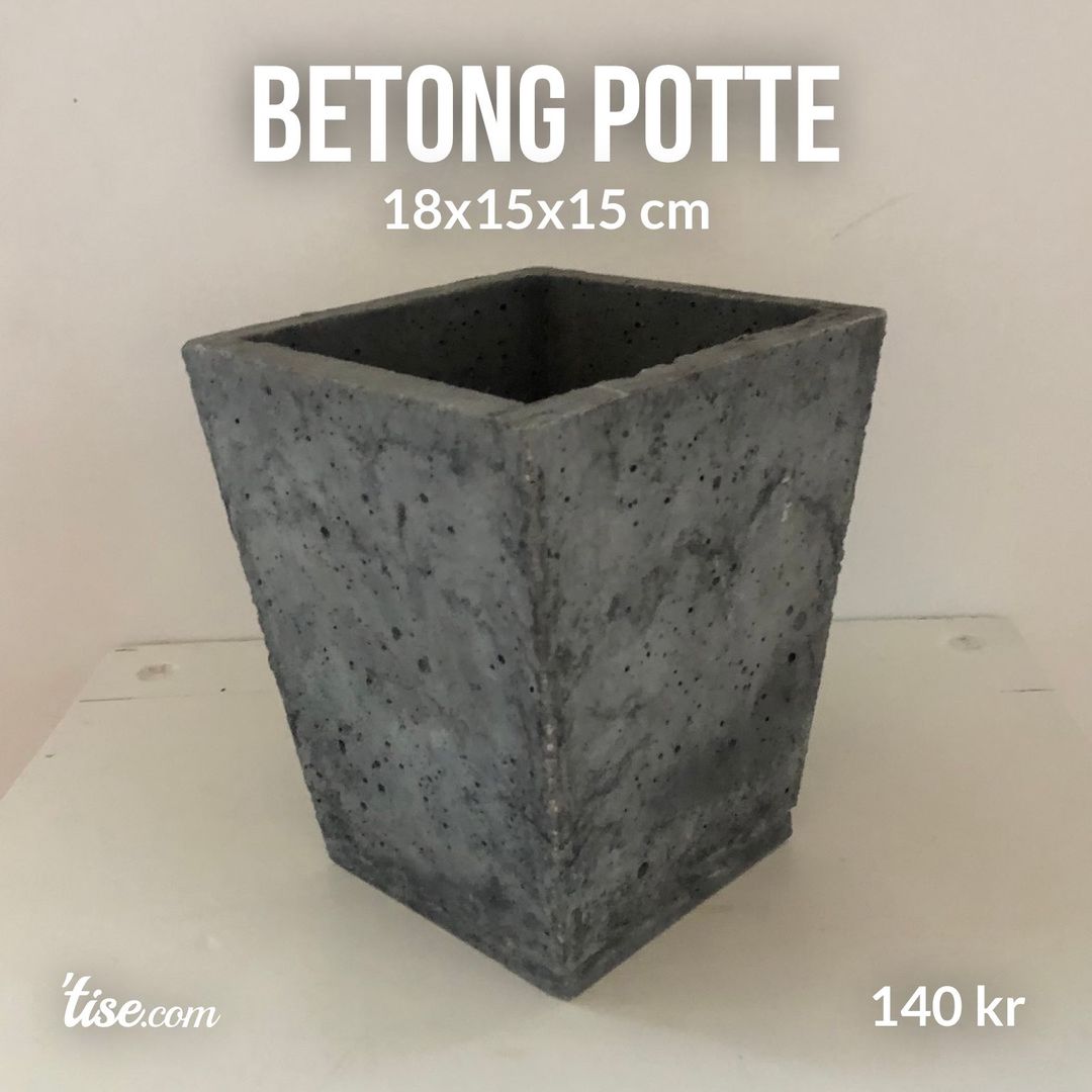 Betong potte