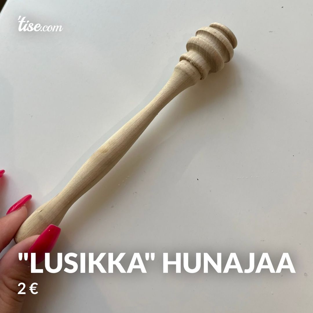 "lusikka" hunajaa