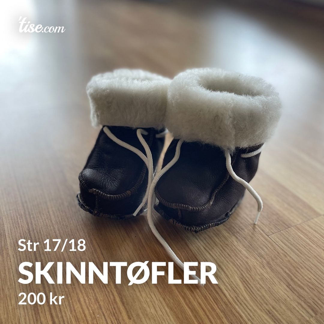 Skinntøfler