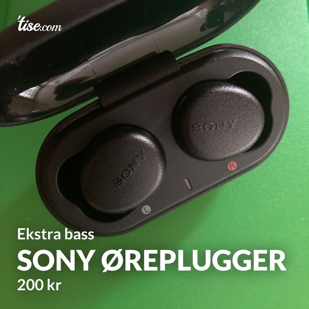 Sony øreplugger