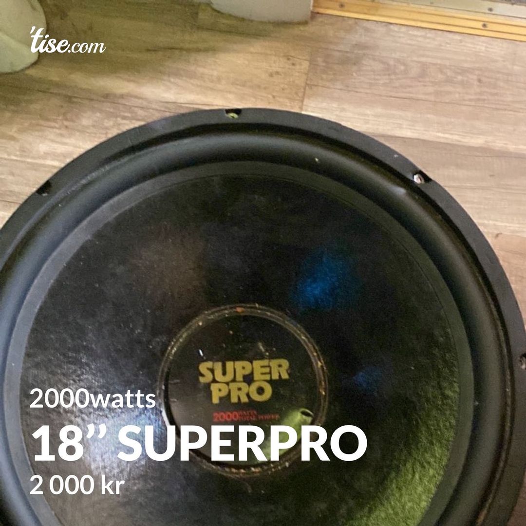 18’’ superpro