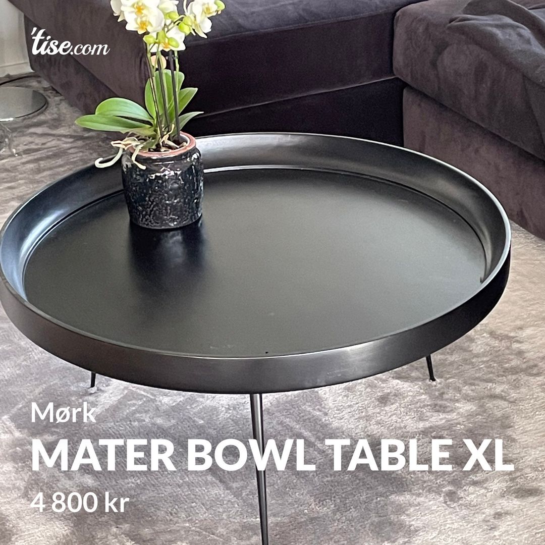 Mater Bowl table XL