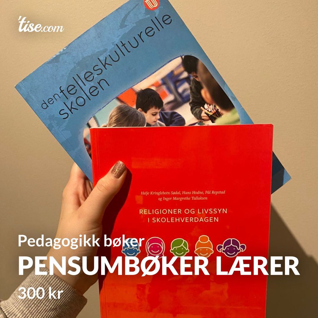 Pensumbøker lærer