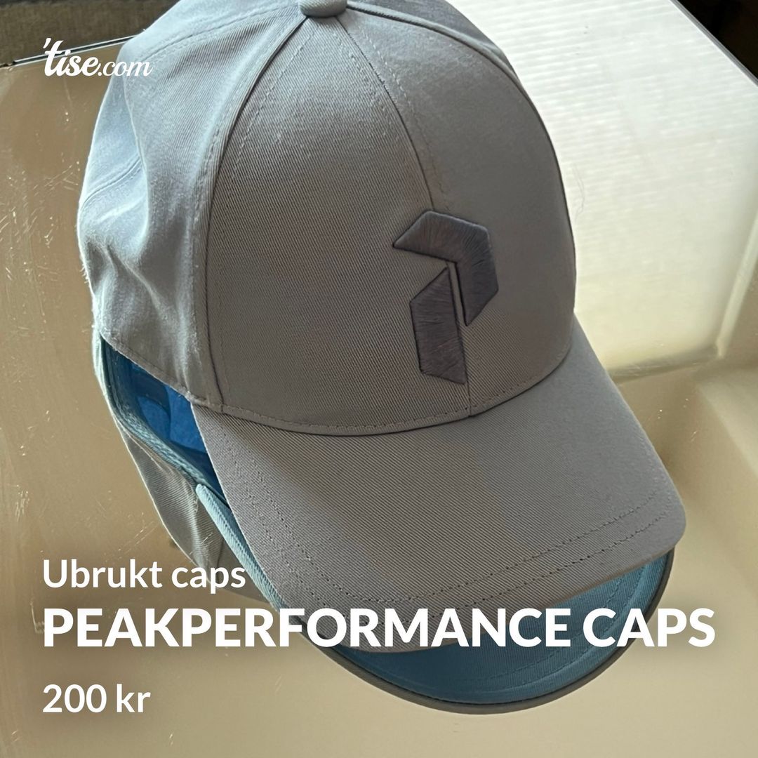 Peakperformance caps