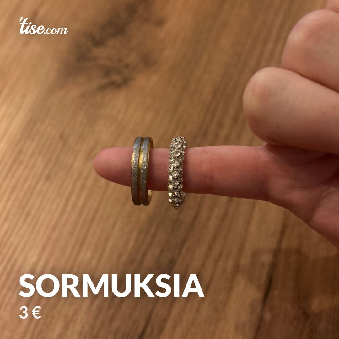 Sormuksia