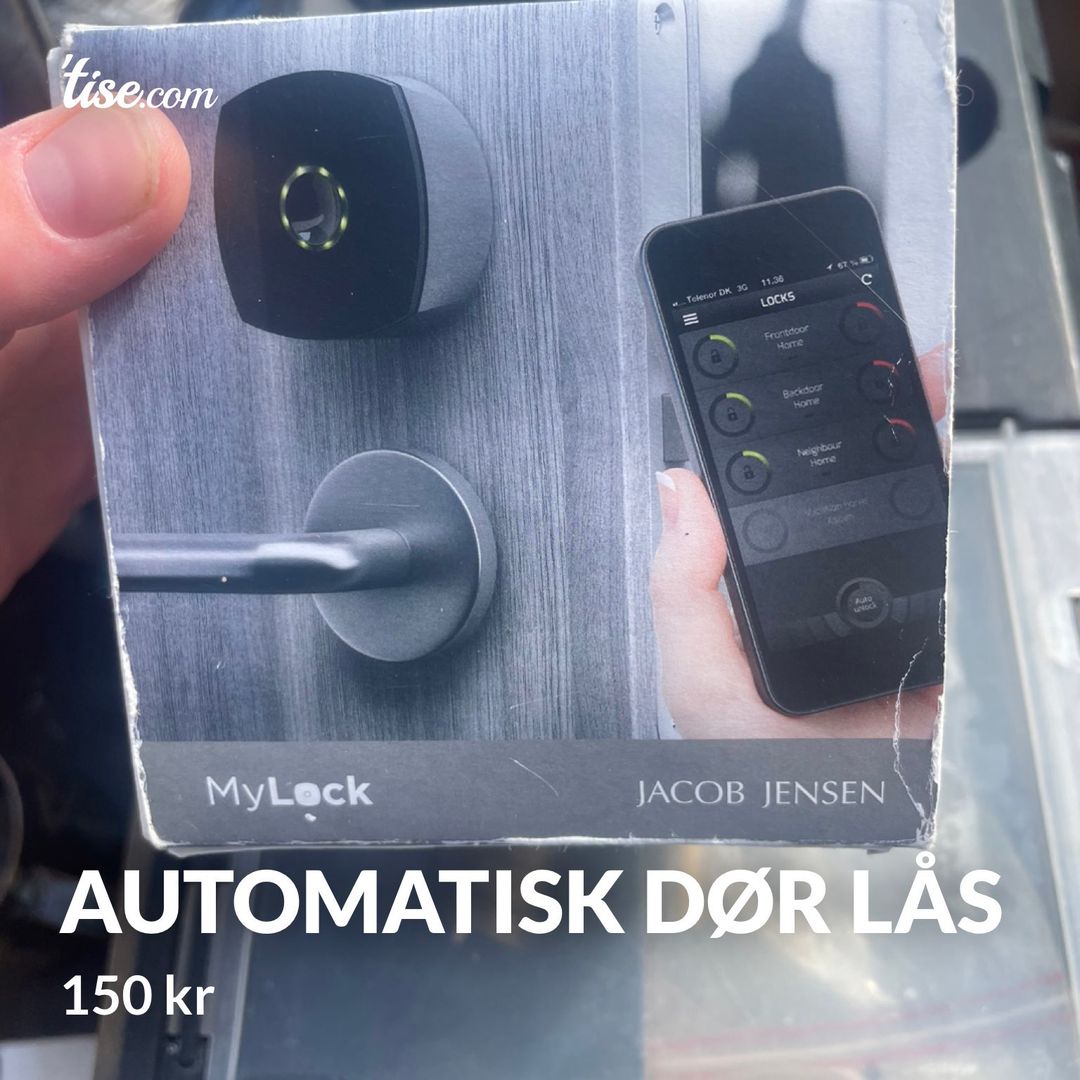 Automatisk dør lås