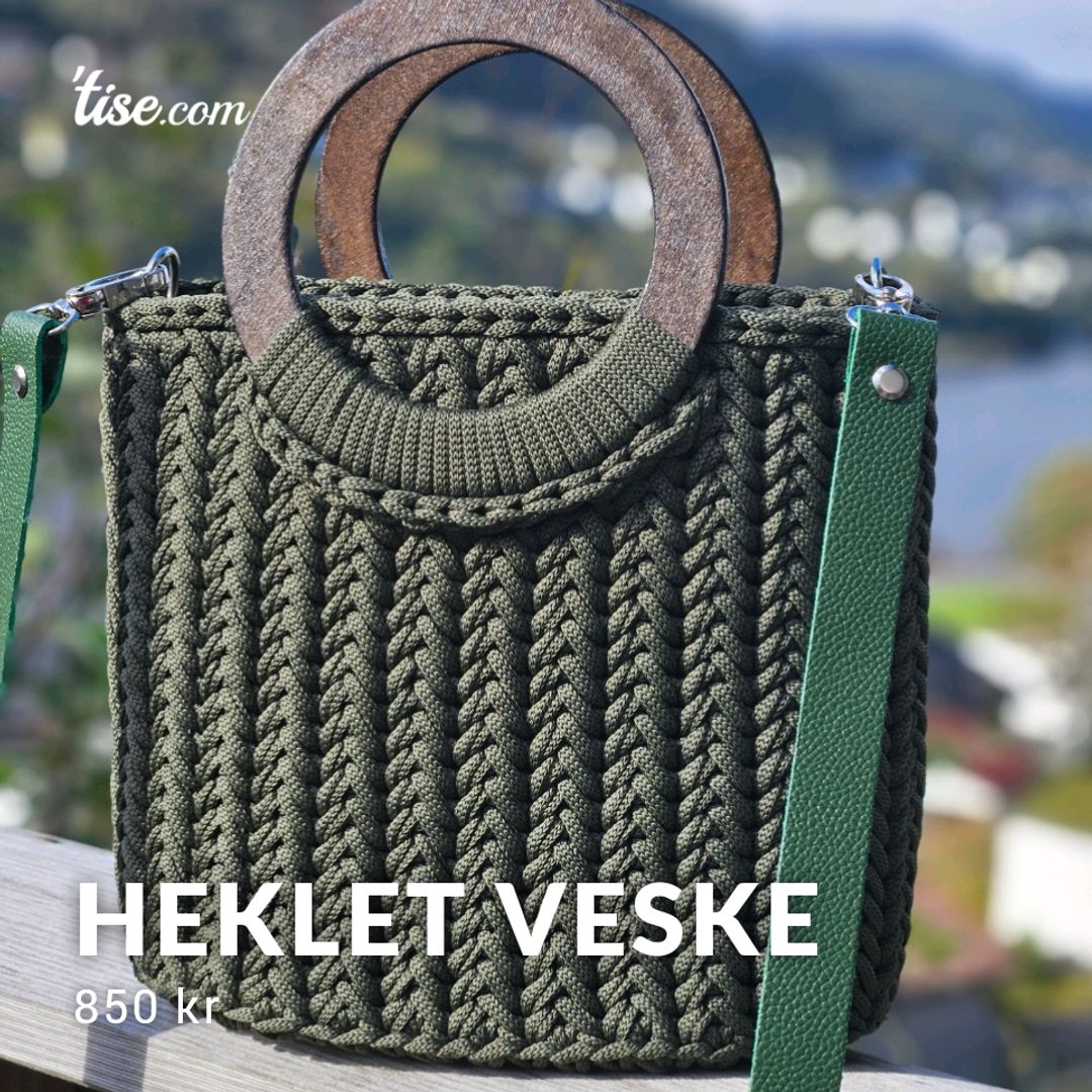 Heklet veske