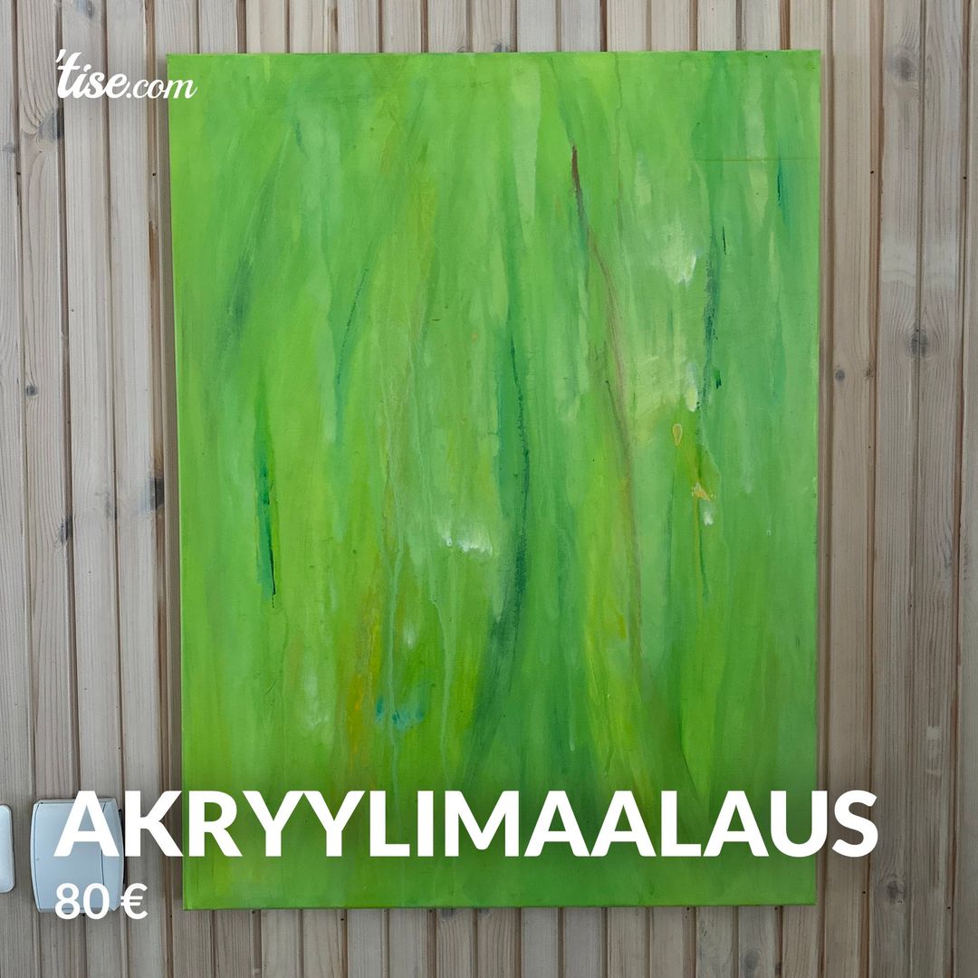 Akryylimaalaus