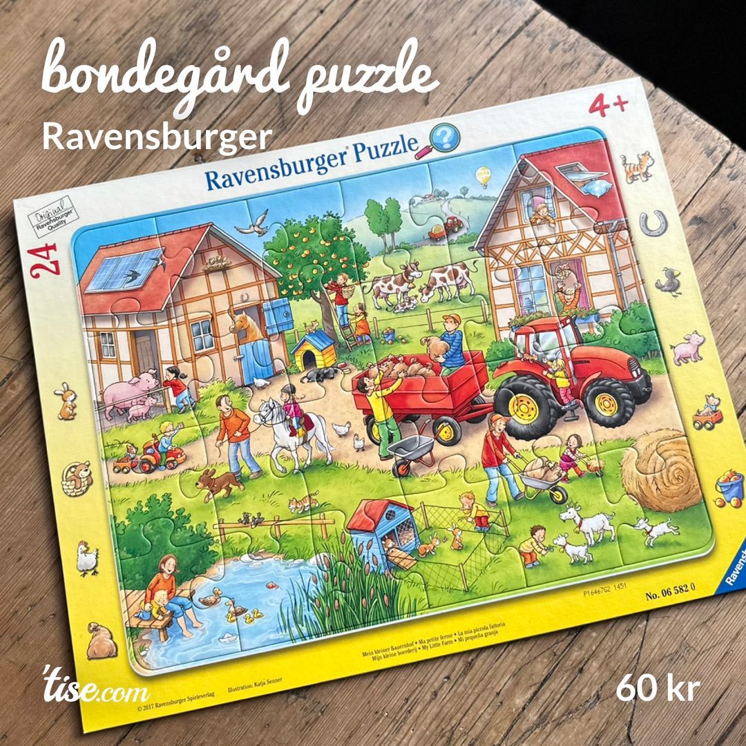 bondegård puzzle