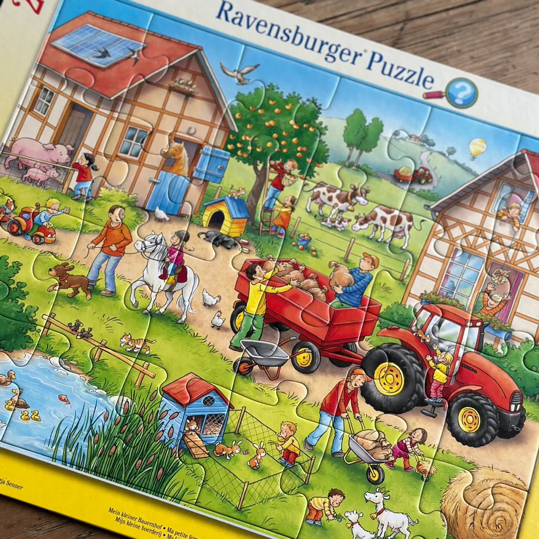 bondegård puzzle