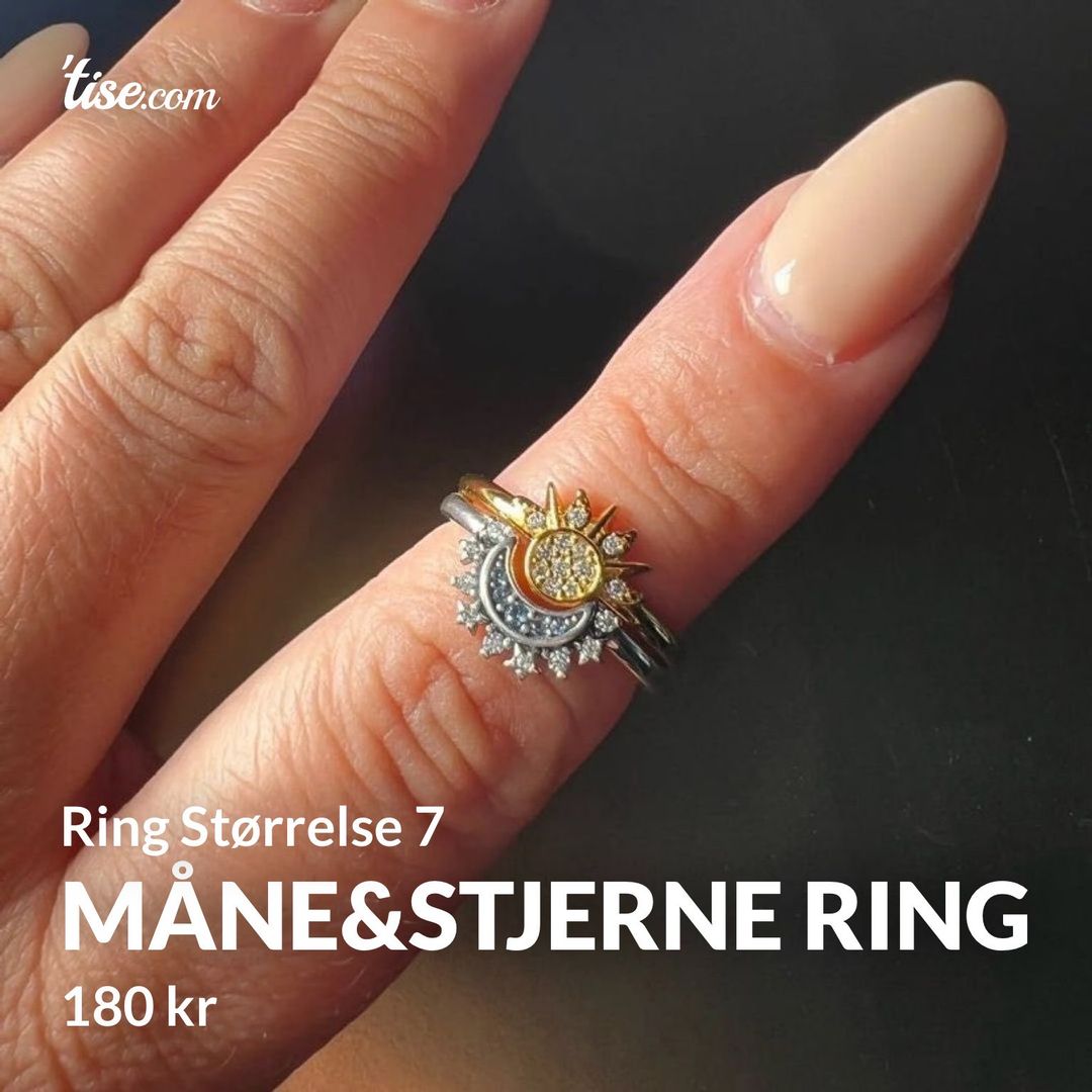 Månestjerne ring