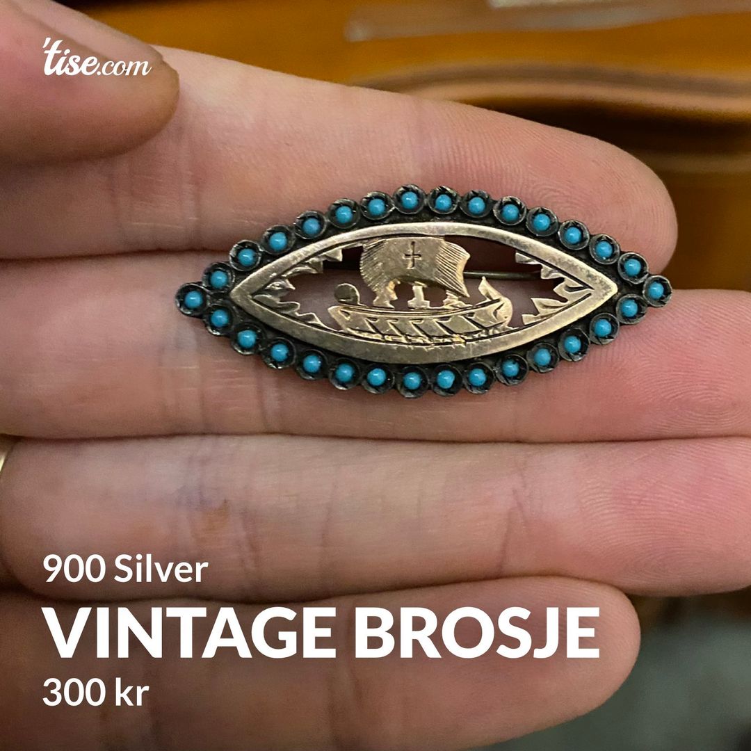 Vintage brosje