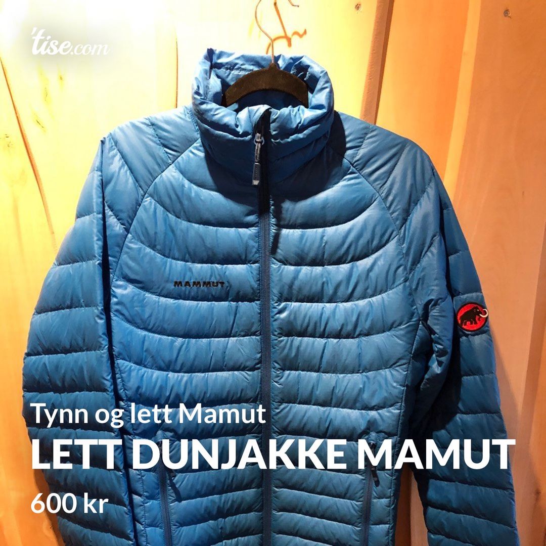 Lett dunjakke Mamut