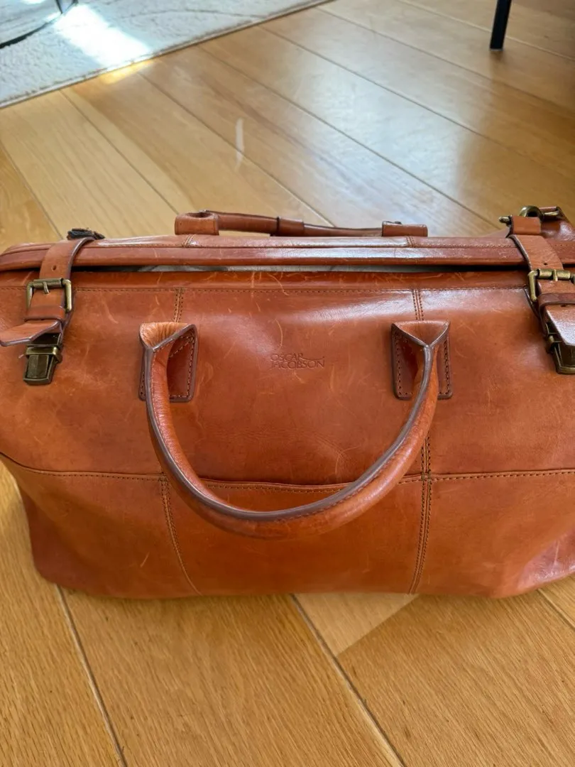 Leather Weekend bag