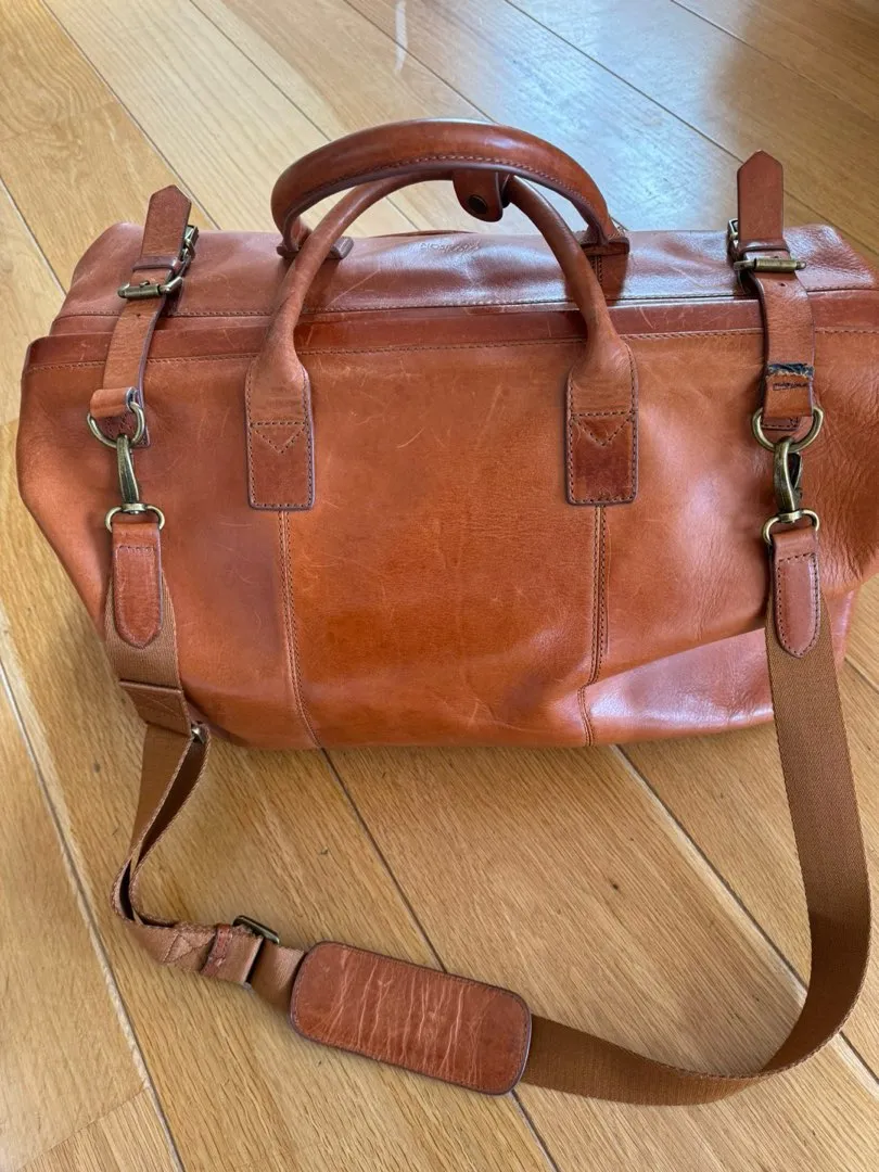 Leather Weekend bag