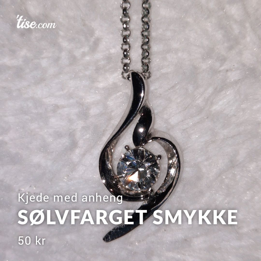 Sølvfarget Smykke