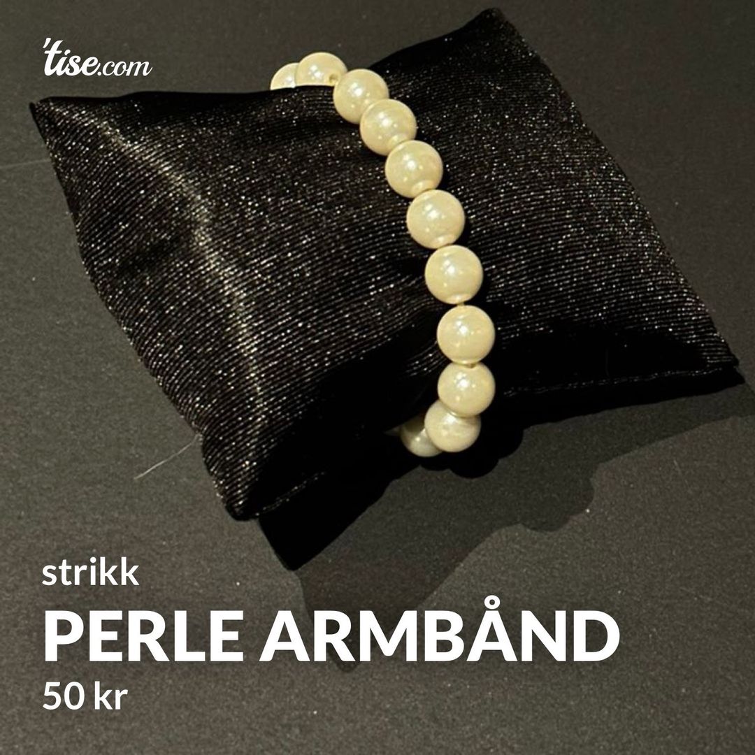 Perle armbånd