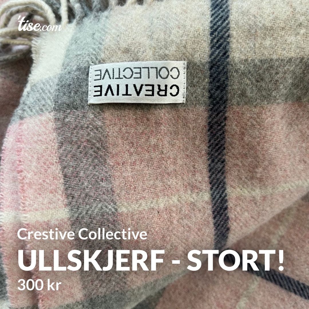 Ullskjerf - stort!