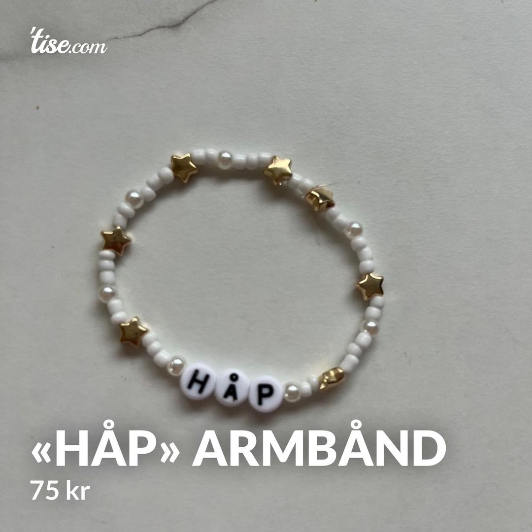 «Håp» armbånd