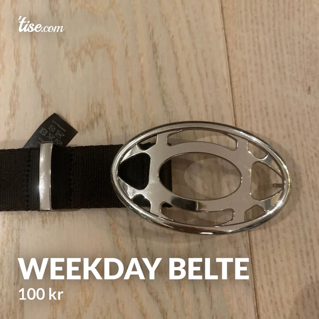 Weekday belte