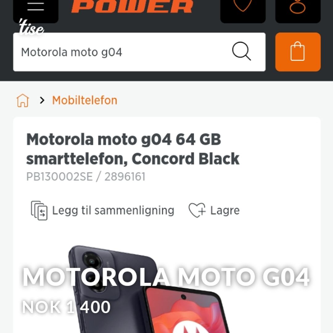 Motorola Moto g04