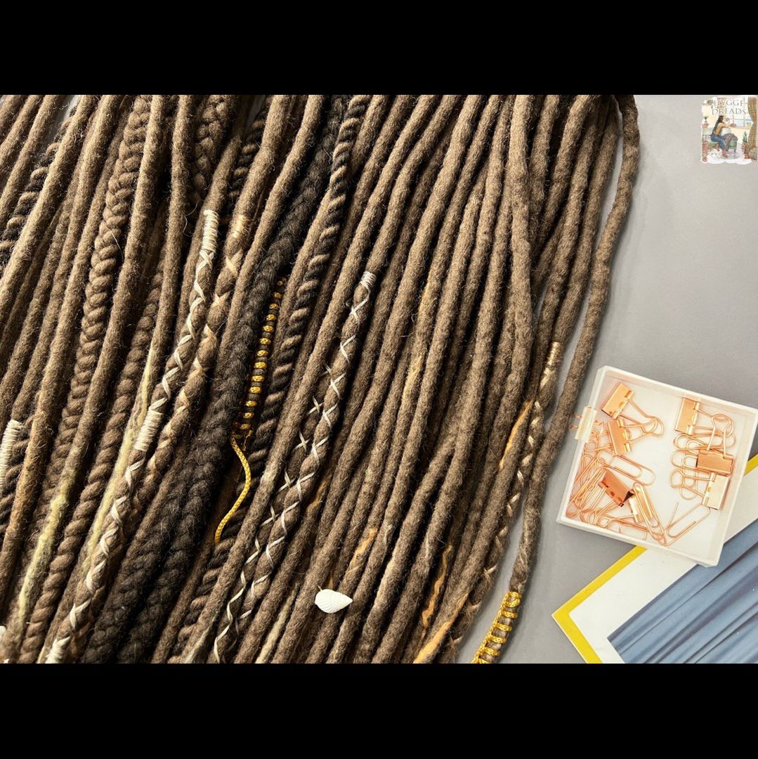 Wool dreadlocks