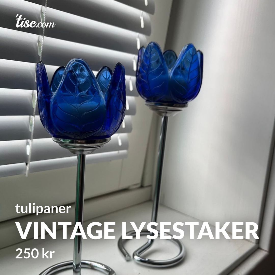 vintage lysestaker