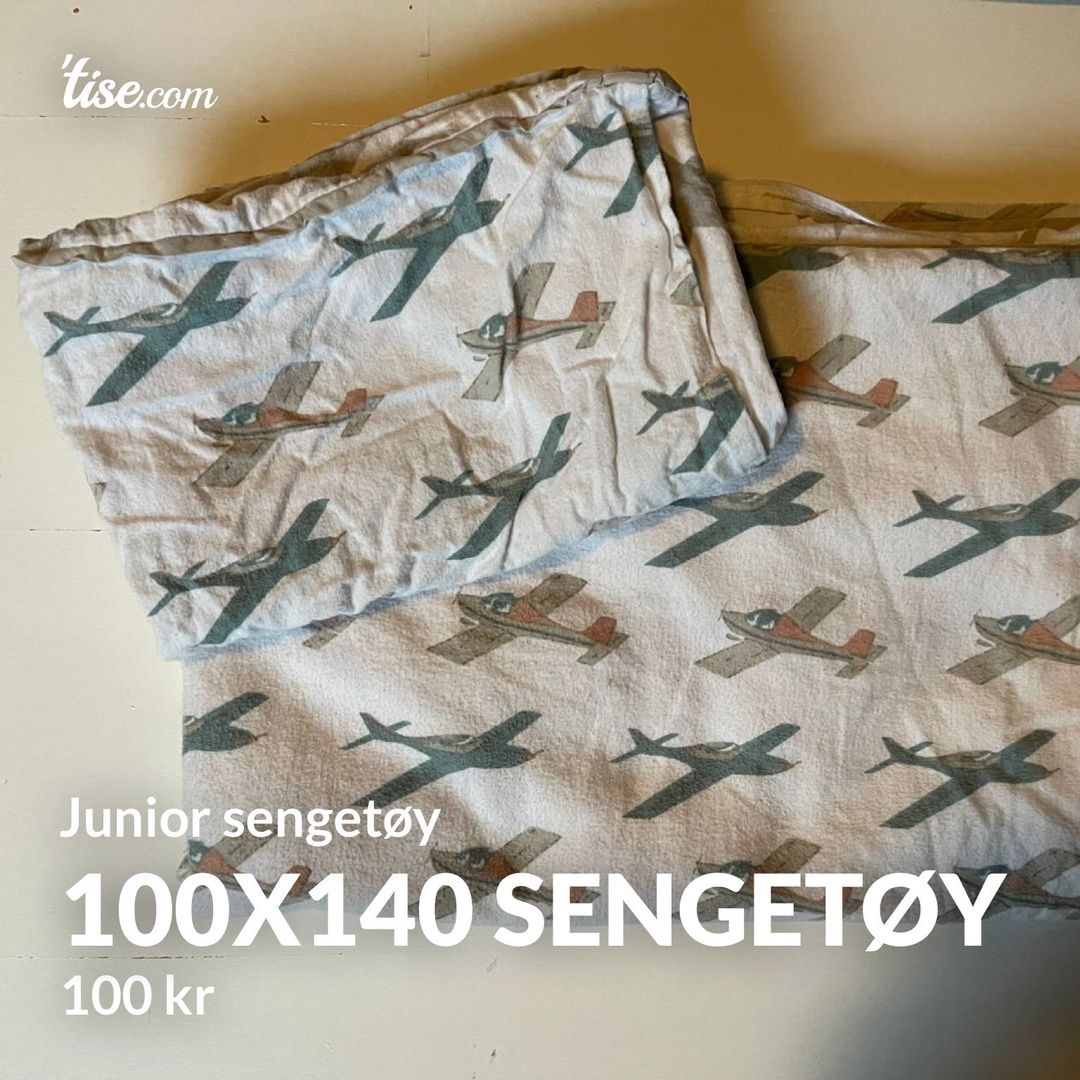 100x140 sengetøy